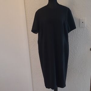 Jones New York Elegant Black Midi Dress